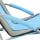 Nils Camp Składane krzesło leżak plażowy niebieski - 1047678 - zdjęcie 8