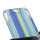 Nils Camp Niebieski składany leżak plażowy + poduszka - 1047674 - zdjęcie 8