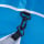 Nils Camp Duży niebieski parasol plażowy składany - 1047665 - zdjęcie 8