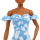 Barbie Fashionistas Lalka Niebieska sukienka tie dye - 1051569 - zdjęcie 5
