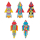 Janod Papierowe rakiety z wyrzutnią 7+ - 1053288 - zdjęcie 3