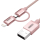Unitek Kabel USB-A - Lightning/micro USB- - 1062630 - zdjęcie 3