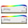 Pamięć RAM DDR4 Kingston FURY 32GB (2x16GB) 3200MHz CL16 Beast White RGB