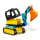 LEGO DUPLO 10931 Ciężarówka i koparka gąsienicowa - 562870 - zdjęcie 5