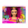 Lalka i akcesoria Barbie Głowa do stylizacji Neonowa tęcza Czarne włosy