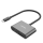 Przejściówka Unitek Adapter USB-C - HDMI, VGA