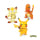 Mega Bloks Mega Construx Pokemon Buduj i eksponuj Trio z Kanto - 1184501 - zdjęcie 2