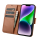 iCarer Wallet Case do iPhone 14 Plus (Anti-RFID) brązowy - 1201104 - zdjęcie 4