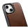 iCarer Leather Oil Wax do iPhone 14 Plus (MagSafe) brązowy - 1201186 - zdjęcie 6