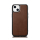 Etui / obudowa na smartfona iCarer Leather Oil Wax do iPhone 14 Plus (MagSafe) brązowy
