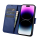 iCarer Wallet Case do iPhone 14 Pro (anti-RFID) niebieski - 1201180 - zdjęcie 3