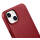 iCarer Leather Case do iPhone 14 Plus (MagSafe) czerwony - 1201111 - zdjęcie 4