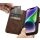 iCarer Wallet Case Oil Wax do iPhone 14 Plus (anti-RFID) brązowy - 1201152 - zdjęcie 8