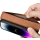 iCarer Wallet Case do iPhone 14 Pro (anti-RFID) brązowy - 1201176 - zdjęcie 6