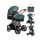Wózek dziecięcy wielofunkcyjny MoMi Limuru 2w1 zielony