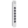 Qoltec Listwa antyprzepięciowa - 6 gniazd, 2x USB, 1.8m, biało-szar - 1122594 - zdjęcie 3