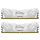 Pamięć RAM DDR5 Kingston FURY 32GB (2x16GB) 6000MHz CL32 FURY Renegade White XMP