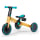 Rowerek biegowy Kinderkraft 4TRIKE Wielofunkcyjny rowerek trójkołowy 3w1 Sunflower Blue