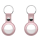 KeyBudz AirTag Keyring skórzane etui do AirTag blush pink 2 sztuki - 1172153 - zdjęcie 1
