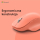 Microsoft Bluetooth Ergonomic Mouse Brzoskwiniowy - 599709 - zdjęcie 4