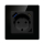 Gniazdo Smart Plug Avatto Inteligentne gniazdo ścienne WiFi USB i USB-C TUYA (czarne)
