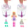 Mattel Polly Pocket Imprezowa moda - 1212834 - zdjęcie 4