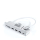 Satechi Clamp Hub do iMac (USB-C, 3x USB-A, micro/SD) (silver) - 1209994 - zdjęcie 2