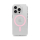 Etui / obudowa na smartfona Holdit MagSafe Case iPhone 15 Pro Pink/Transparent