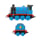 Fisher-Price Tomek i Przyjaciele Gordon duża lokomotywa metalowa - 1226805 - zdjęcie 3