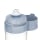 Brita Butelka filtrująca VITAL 0,6L błękitny (2x MicroDisc) - 1230575 - zdjęcie 7