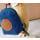 Lassig Plecak mini sztruks Little Gang Smile Blue - 1233278 - zdjęcie 5