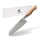 Nóż i widelec Shiori Shibuki Santoku - uniwersalny nóż szefa kuchni