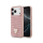 Etui / obudowa na smartfona Guess Rhinestone Triangle Logo do iPhone 17 Pro różowy