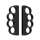 Akcesorium do pada YAXO Joy-Con BOXING SET do NS2 Techno Black
