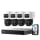 Inteligentna kamera Eufy Zestaw 4 kamer PoE S4 Max Biały + rejestrator eufy NVR S4