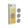 Yale Dot 3-Pack  (Silver) - 1550909 - zdjęcie 3