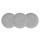 Yale Dot 3-Pack  (Silver) - 1550909 - zdjęcie