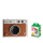 Aparat natychmiastowy Fujifilm Instax Mini Evo brązowy + wkłady (20 zdjęć)