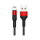 Kabel Lightning USAMS Kabel pleciony U5 2A lightning czerwony 1,2m