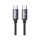 Kabel USB USAMS Kabel U91 60W USB-C do USB-C 1m stalowy