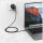USAMS Kabel U91 60W USB-C do USB-C 1m stalowy - 1569126 - zdjęcie 3