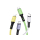 USAMS Kabel U52 lightning 2A Fast Charge1m zielonySJ434USB02 - 1569020 - zdjęcie 7