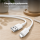 USAMS Kabel U90 2,4A USB-A do Lightning biały - 1569135 - zdjęcie 2