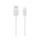 Kabel Lightning USAMS Kabel 2,4A USB-A do Lightning 1m biały