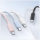 USAMS Kabel US-SJ691 60W USB-C do USB-C 1m biały - 1569112 - zdjęcie 4