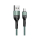 USAMS Kabel pleciony U55 2A micro USB zielony 1m - 1569104 - zdjęcie