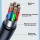 USAMS Kabel lightning 2,4A 1,2m Fast Charging czarny - 1569076 - zdjęcie 6