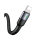Kabel Lightning USAMS Kabel pleciony lightning 1m 2A Fast Charging czarny