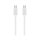 USAMS Kabel KY Series US-SJ696 60W USB-C do USB-C 2m biały - 1569045 - zdjęcie