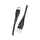 Kabel USB USAMS Kabel pleciony U41 USB-C 1m 2A czarny SJ392USB01